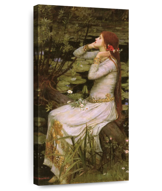 Ophelia 1894, 42" H x 21" W