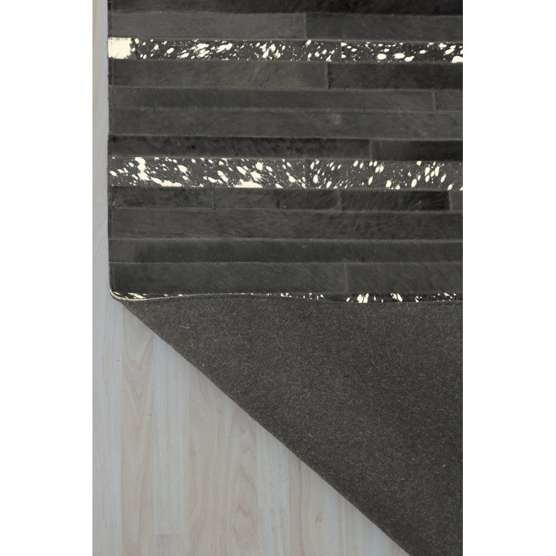 Tapis Timaree, Noir, Rectangle de 5 pi x 8 pi