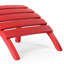 Repose-pieds d'extérieur en poly Adirondack-1440337898