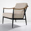 Fauteuil de lecture moderne 26 po Mid-Century-1866114641