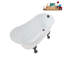 Baignoire de trempage sur pied 51 po en acrylique avec bonde, pattes et plateau en bambou Streamline-72770400-76231118