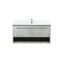 Ensemble de meuble-lavabo simple mural 40 po Roman-1264163603