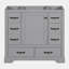Base de meuble-lavabo simple 35,5 po seulement-100762147
