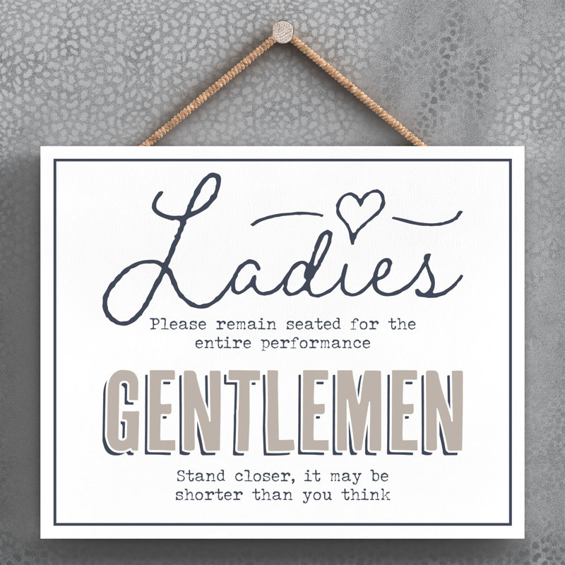 Vivid Squid Wholesale Ladies Remain Seated - No Frame Print on Wood