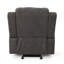 Fauteuil inclinable manuel, tissu de lin, dimensions 34,5 po x 39 po x 39 po-1996811072