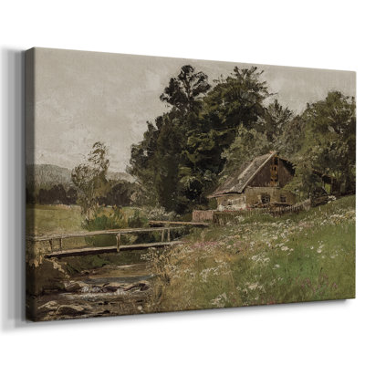 Paysages rétro-CML XXXII -Galerie enveloppée Cavas