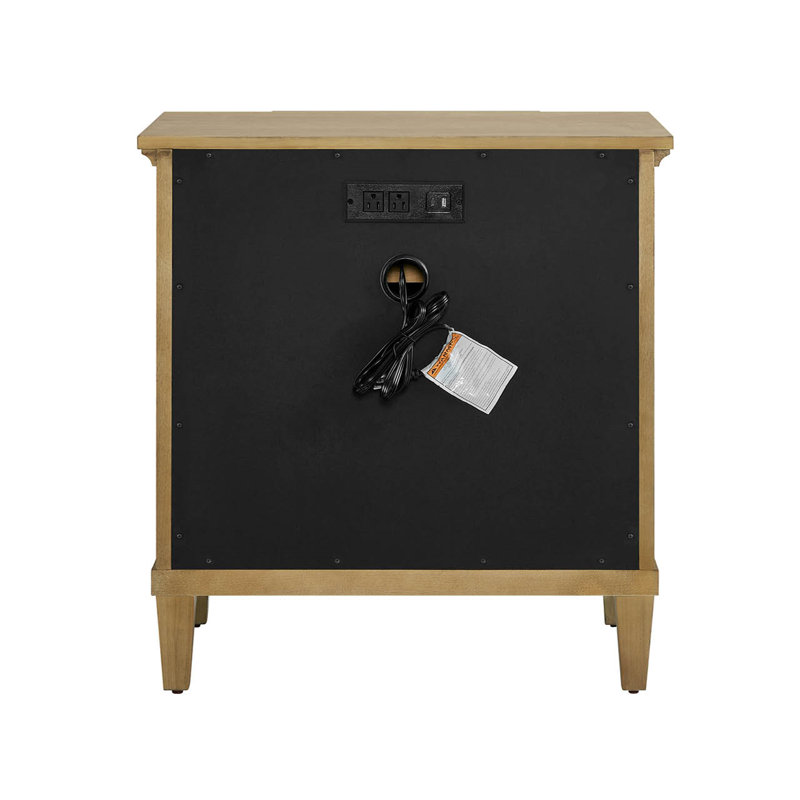 Birchaven 3 Drawer Nightstand, Brindle