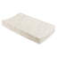 Oat Stripe Quilted Changing Pad Cover In  Muslin Cotton