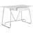 Izear Metal Base Writing Desk