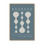 Strom Blue Retro Bauhaus, affiche II-560361936-560361942