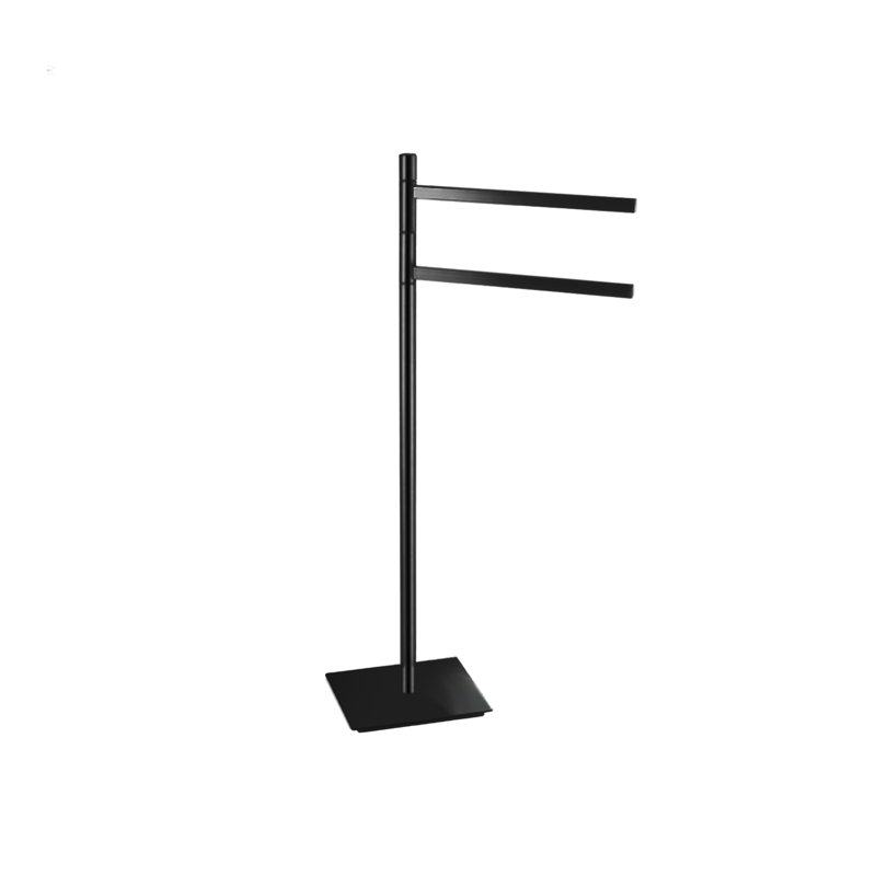 Porte-serviettes sur pied Flara, Matte Black
