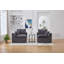 Canapé modulaire modulaire avec coussin moelleux-398481761