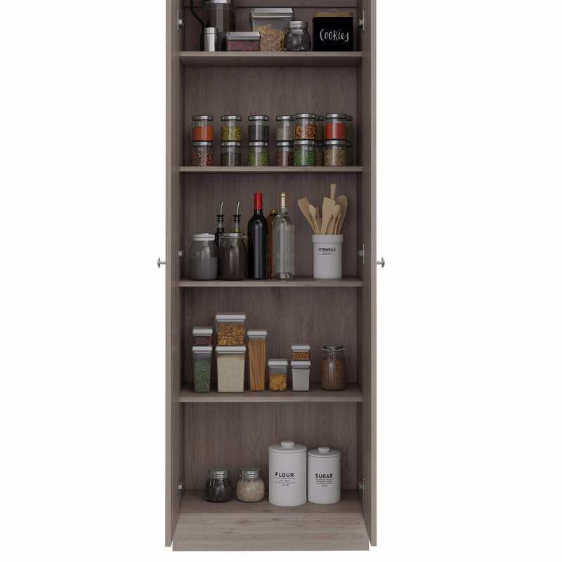 Storage Cabinet Pipestone, Double Door, Gray