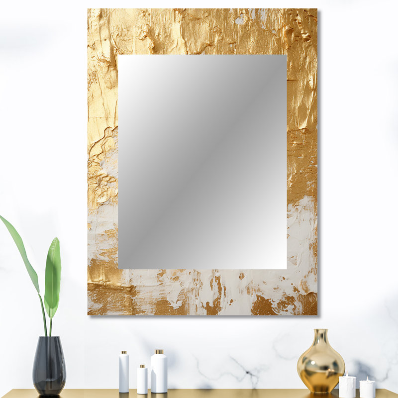 Gentle Abundance Retro Gold Abstract I - Abstract Abstract, 40 po x 30 po