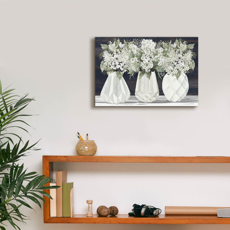  «Plethora of Blooms 2» par Cindy Jacobs, art mural sur toile, 18 po x 12 po, H 12 po x l 18 po
