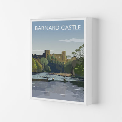 Barnard Castle 2 Portrait by Richard O'Neill - Print
