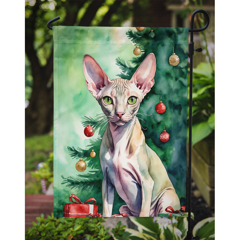 Drapeau de jardin Pixie Bob, Peterbald