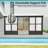 Aluminum Patio Gazebo Wall-Mounted Solarium-99076001