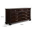 Commode double 9 tiroirs Akadia-1736557862