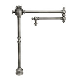 Traditional Counter Mounted Potfiller - Cross Handle