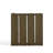 Outdoor 20.6" W Modern Solid Wood Teak Side Table-114983781