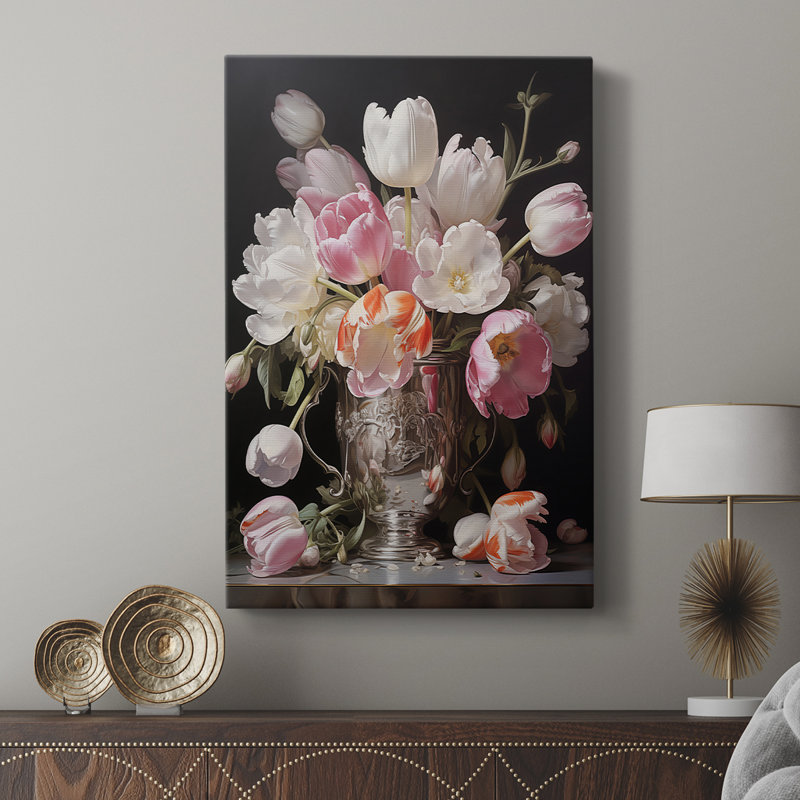 FLORAL Series DCCVVIV - Gallery Cavas, H 60 po x l 40 po