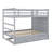 Bunk Bed With Trundle And Staircase-1256352642