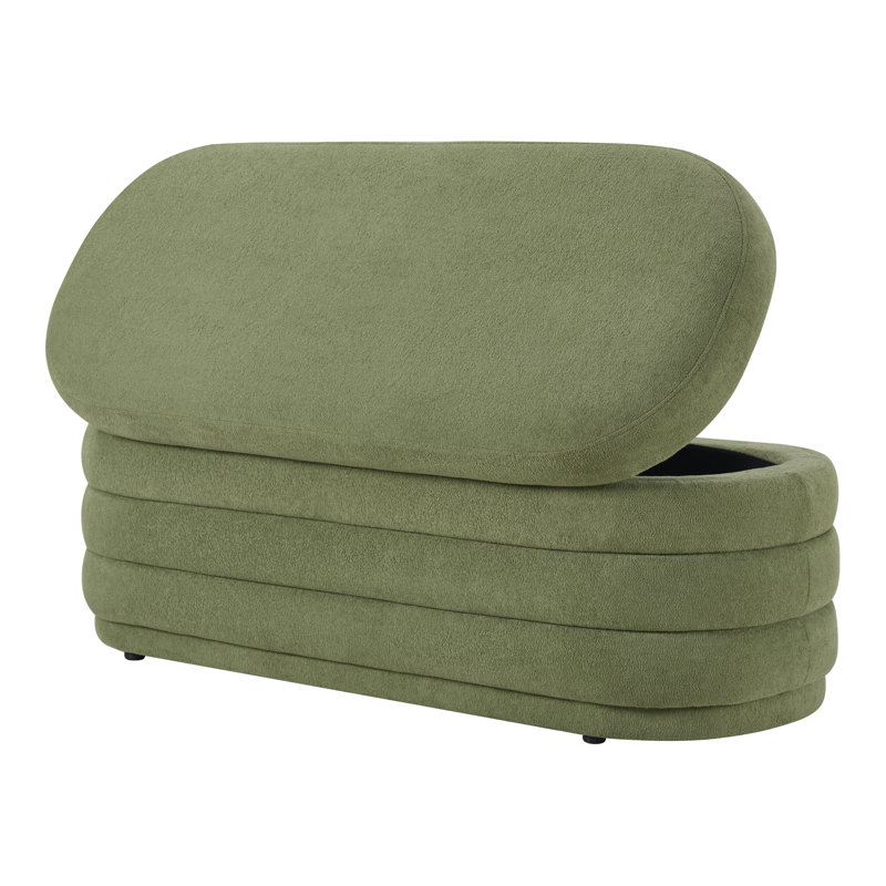 Fentress Storage Bench, Moss