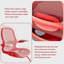 Fauteuil de bureau 40,75 po Red