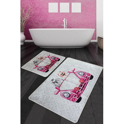 Tapis pour salle de bain Cecili