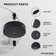 Solarah Single Outlet Ceiling Rose 100Mm Metal Ceiling Rose With Cord Grip And Fitting Accessories, For Ceiling Rose Lighting And Wall Lamp Lighting Kit
