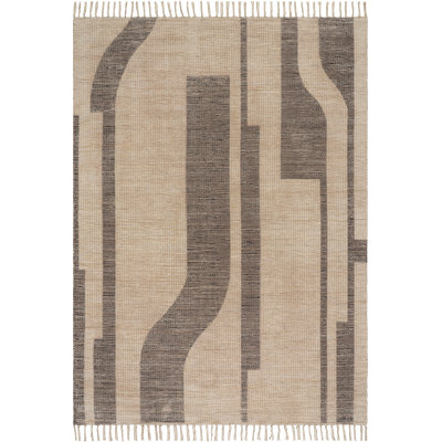 Carmeon Hamilton Shomar Bohemian Abstract Striped Rug