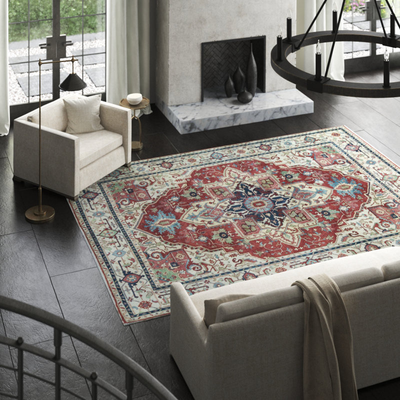 Wool Oriental Area Rug, Rectangle 9'10" x 14'4"