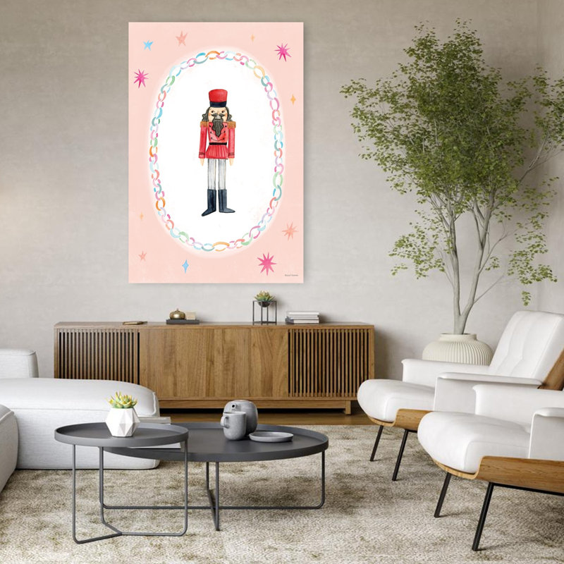 Nutcracker Predailys Classic Whimsical Abstract Art, 48" H x 32" W
