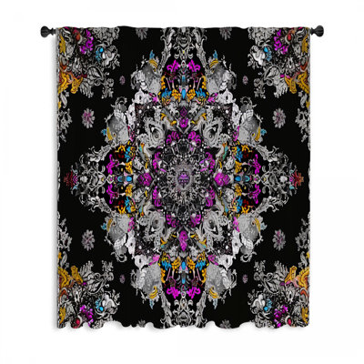 Rideaux, voilages géométriques et voilages Mandala Design - 1 panneau