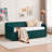 Twin Upholstered Daybed Frame with Trundle-1770055163