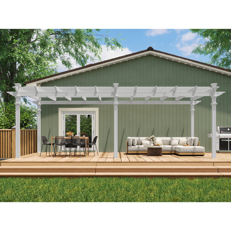 Coppell Vinyl Pergola