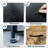 4 Drawer Dresser for Bedroom, Narrow Chest of Drawers, Wooden Top and Study Iron Frame 18"x37.5"-(WxH)