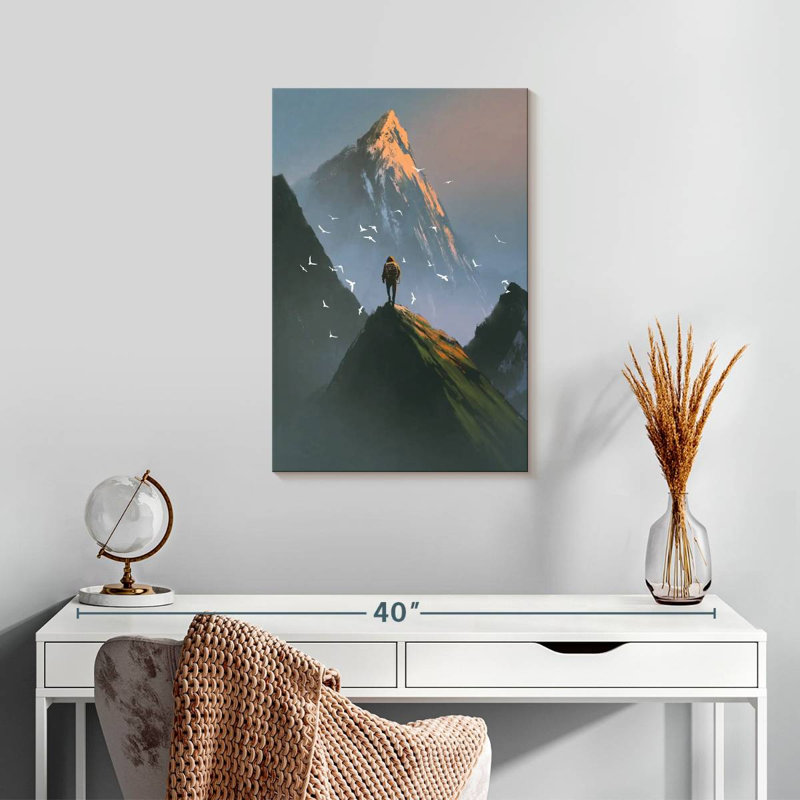 Sireci Man Climbing, 24" H x 16" W