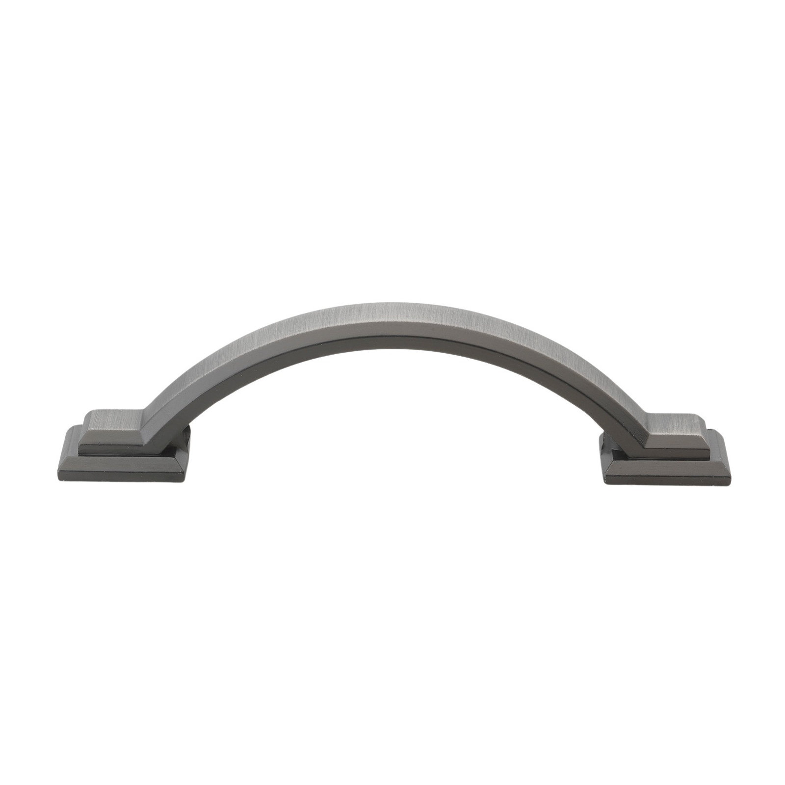 3" Center to Center Arch Pull, Brushed Pewter