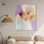 Toile dorée et mauve II, reproductions pastel sur toile par Art Remedy-110306165-110306168