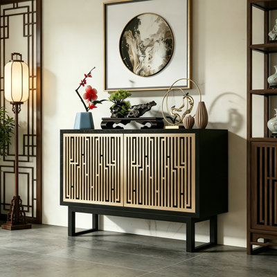 Buffet luxueux rétro de style chinois