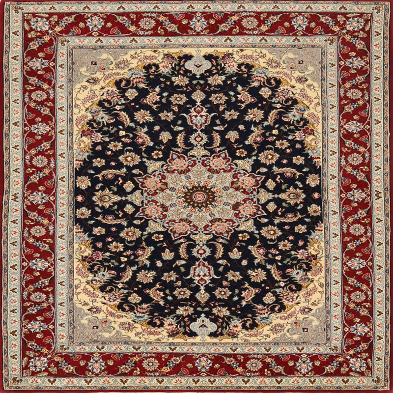 Oriental Indoor Rug, Round 5'