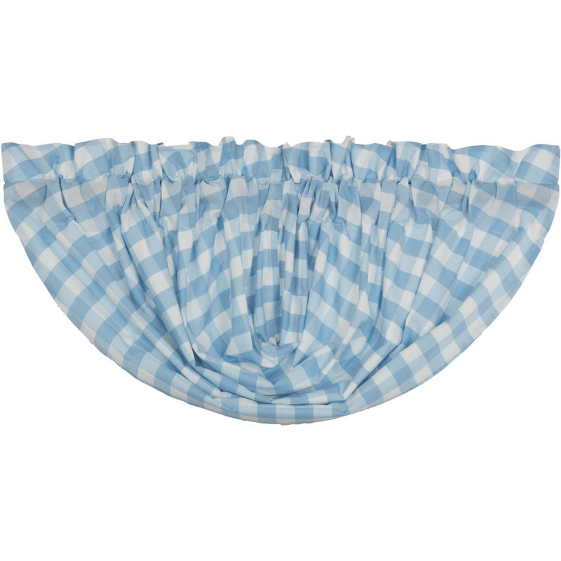 Cantonnière 60 po Annie, Bleu gris