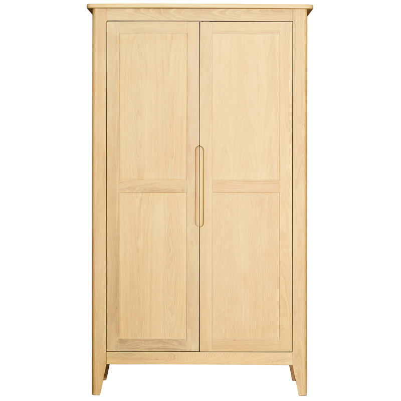 Sular 2 Door Solid Wood Wardrobe