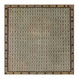 One-of-a-Kind 9’10x9’10 Hand Knotted Area Rug