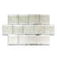 Carrelage mural aspect brique de verre 4 po x 4 po