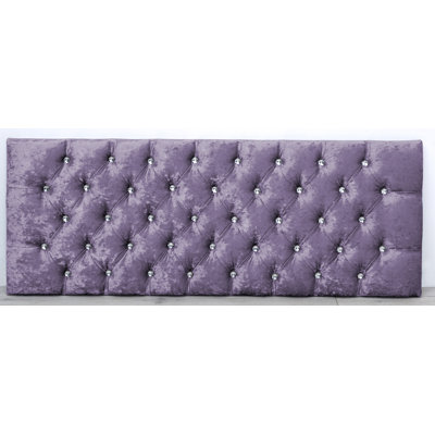 Dwyer Upholstered Velvet Panel Headboard