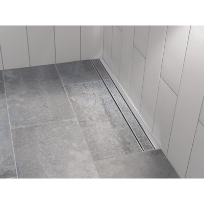 36" Linear Shower Drain Wall Edge