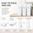 6 Pack Bed Sheet Organizers and Storage, Foldable Linen Closet Organizer with Window for Queen and King Size Bedding-610901106